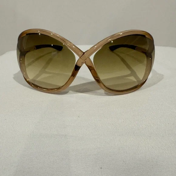 Tom Ford Whitney 64mm Oval Sunglasses- Rose display picture 2